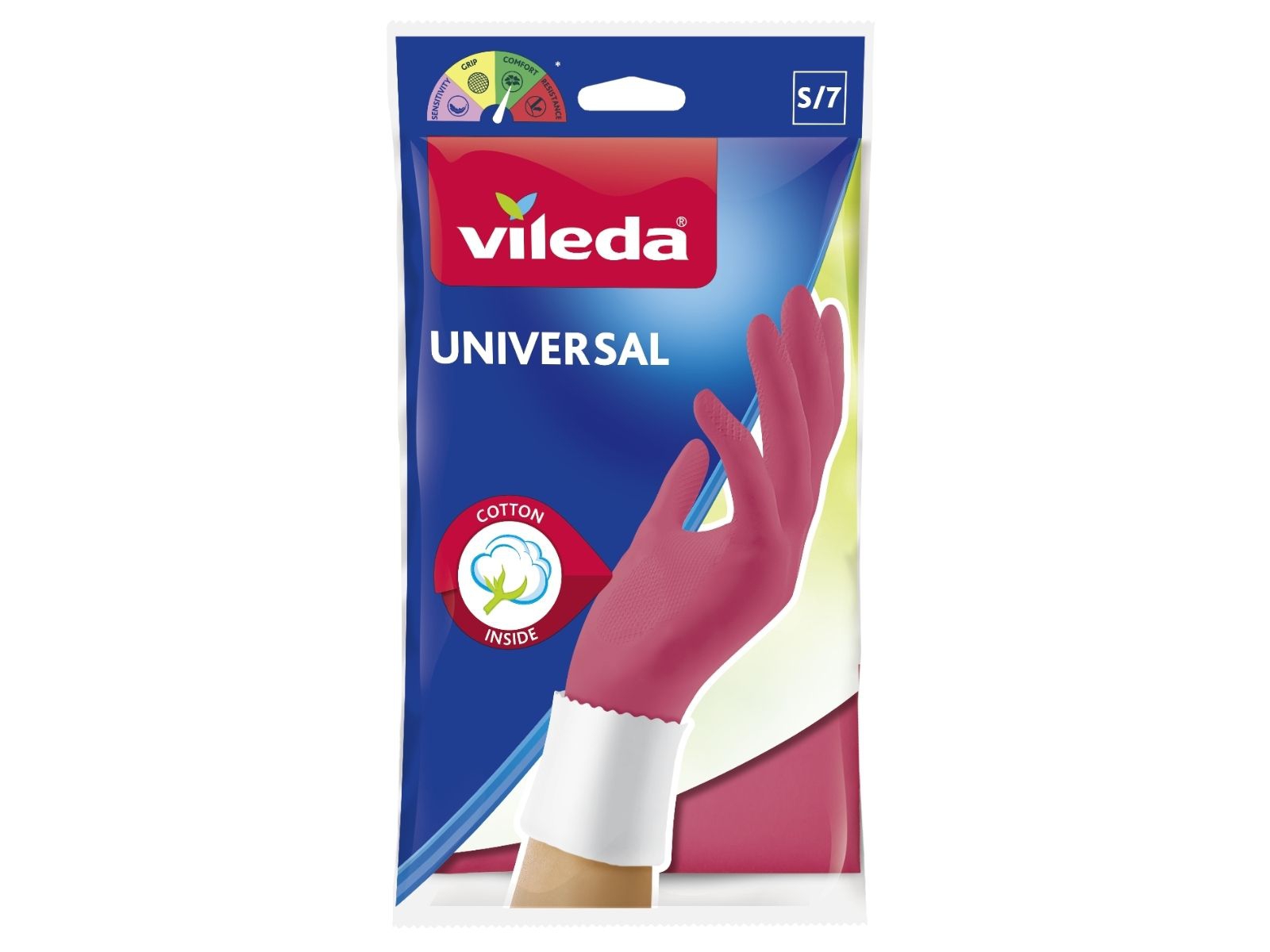 Rękawice gospodarcze VILEDA UNIVERSAL rozm. 7/S 177516